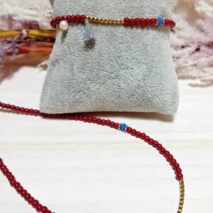 ΣΕΤ ΜΕ ΚΟΚΚΙΝΕΣ ΠΕΡΛΕΣ