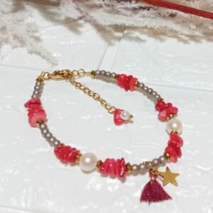 ΒΡΑΧΙΟΛΙ ΧΡΥΣΟ ΜΕ ΚΟΡΑΛΛΙ