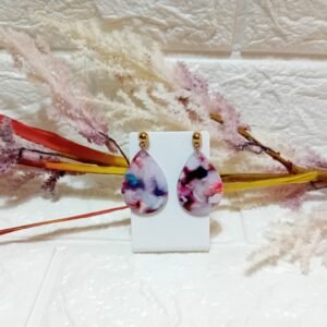 Orchid Petal Earrings